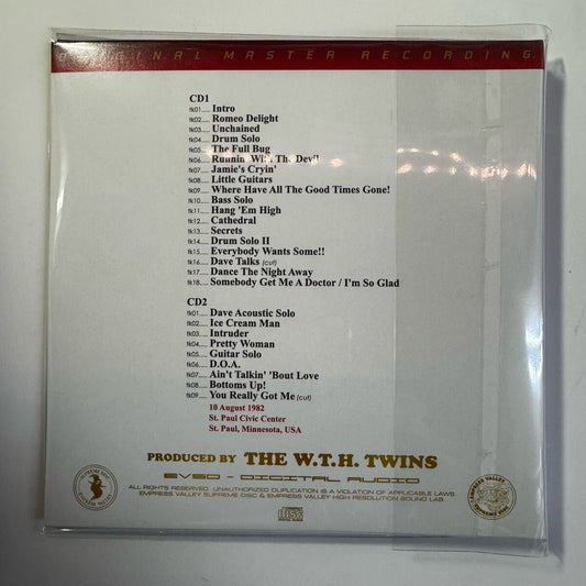 VAN HALEN / NOCHE DE SAN PABLO (2 CD) Empress Valley 