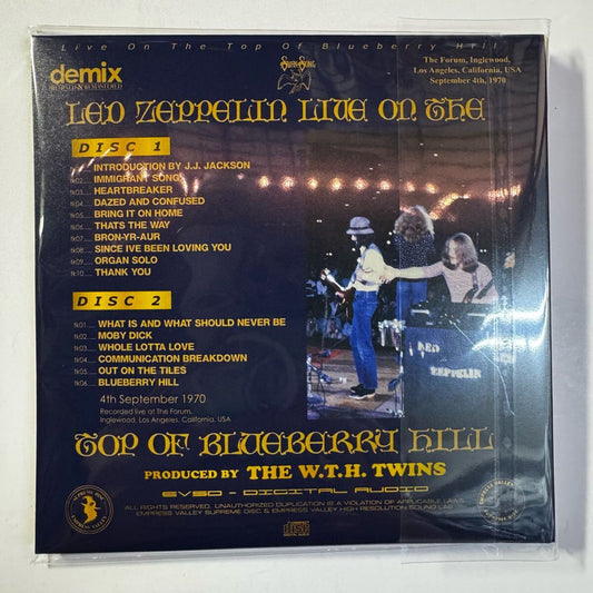 LED ZEPPELIN / LIVE ON THE TOP OF BLUEBERRY HILL (2CD)