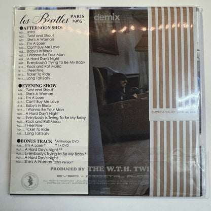 THE BEATLES / les Beatles au George V (1CD) 1965 Paris SOUNDBOARD DEMIX Empress Valley New