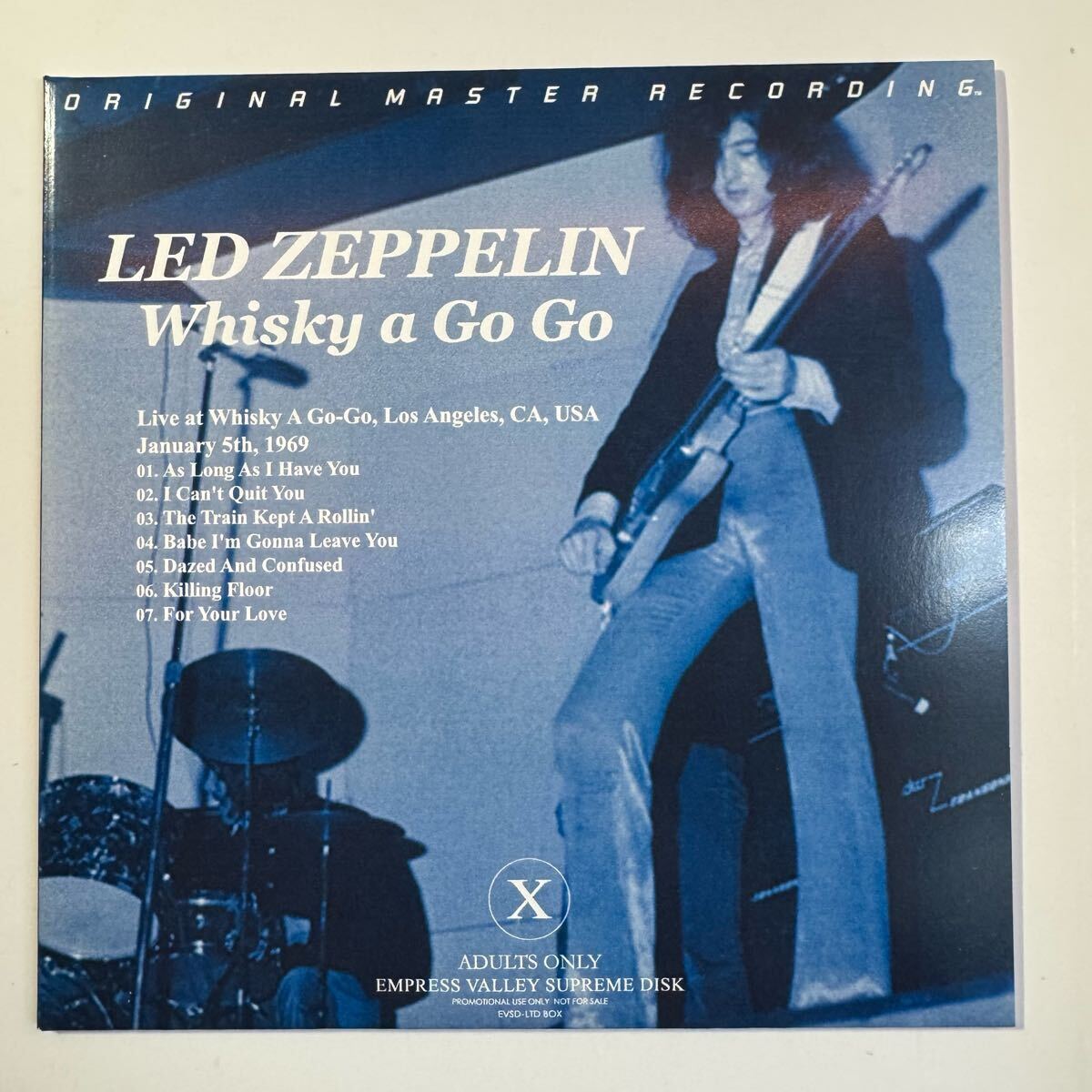 LED ZEPPELIN / Whisky A Go Go (1CD) Los Angeles 1969 Empress Valley Super Rare!