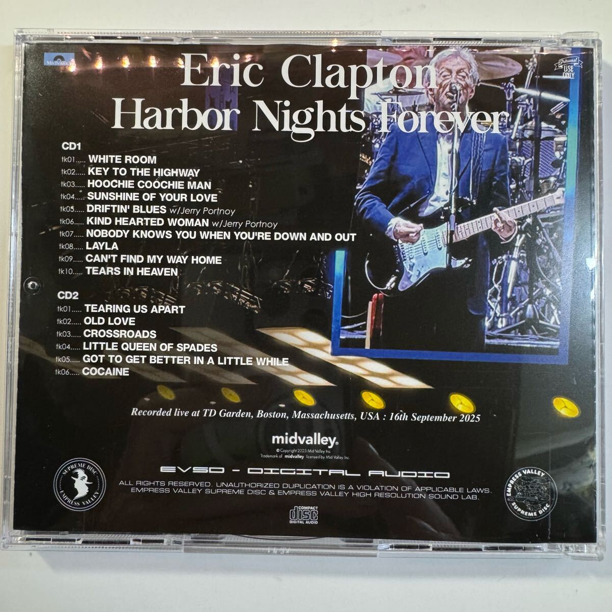 ERIC CLAPTON / HARBOR NIGHTS FOREVER (2CD)