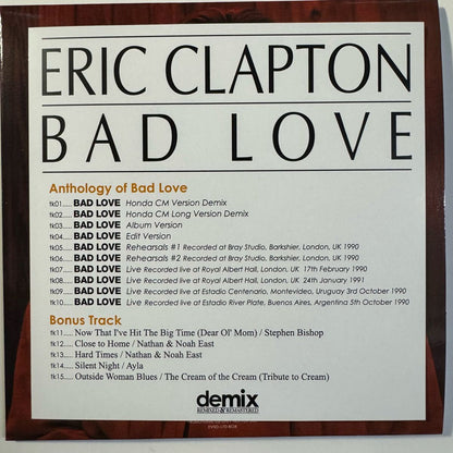 ERIC CLAPTON / Anthology of BAD LOVE (CD+Bonus Disc)