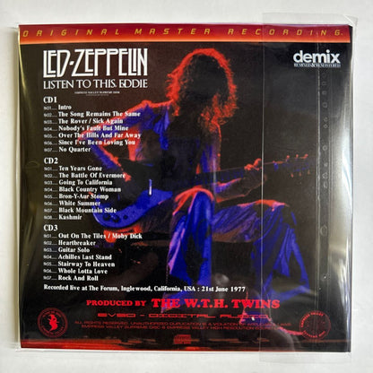 LED ZEPPELIN / LISTEN TO THIS, EDDIE DEMIX (3CD) Empress Valley New