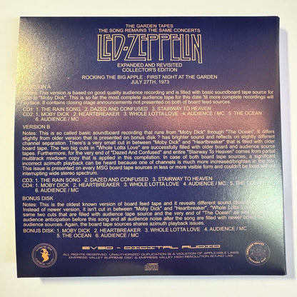 LED ZEPPELIN / THE GARDEN TAPES (18CD BOX SET) Limited reproduction Crazy Live Complete Edition Empress Valley New