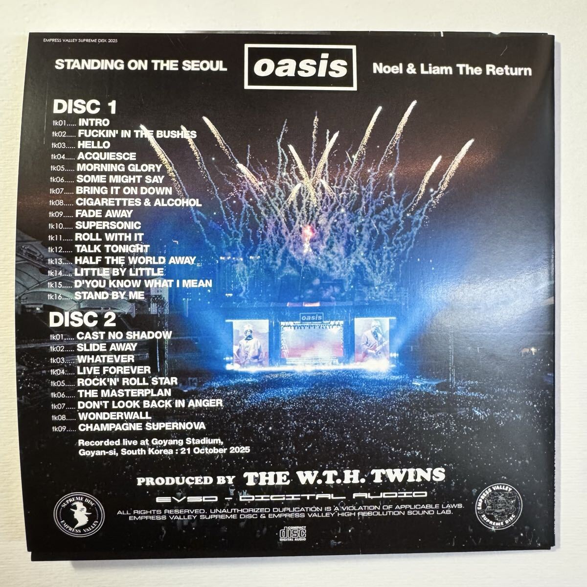 OASIS / FAREAST TWO NIGHTS FOREVER! (4CD+BONUS BOX SET)