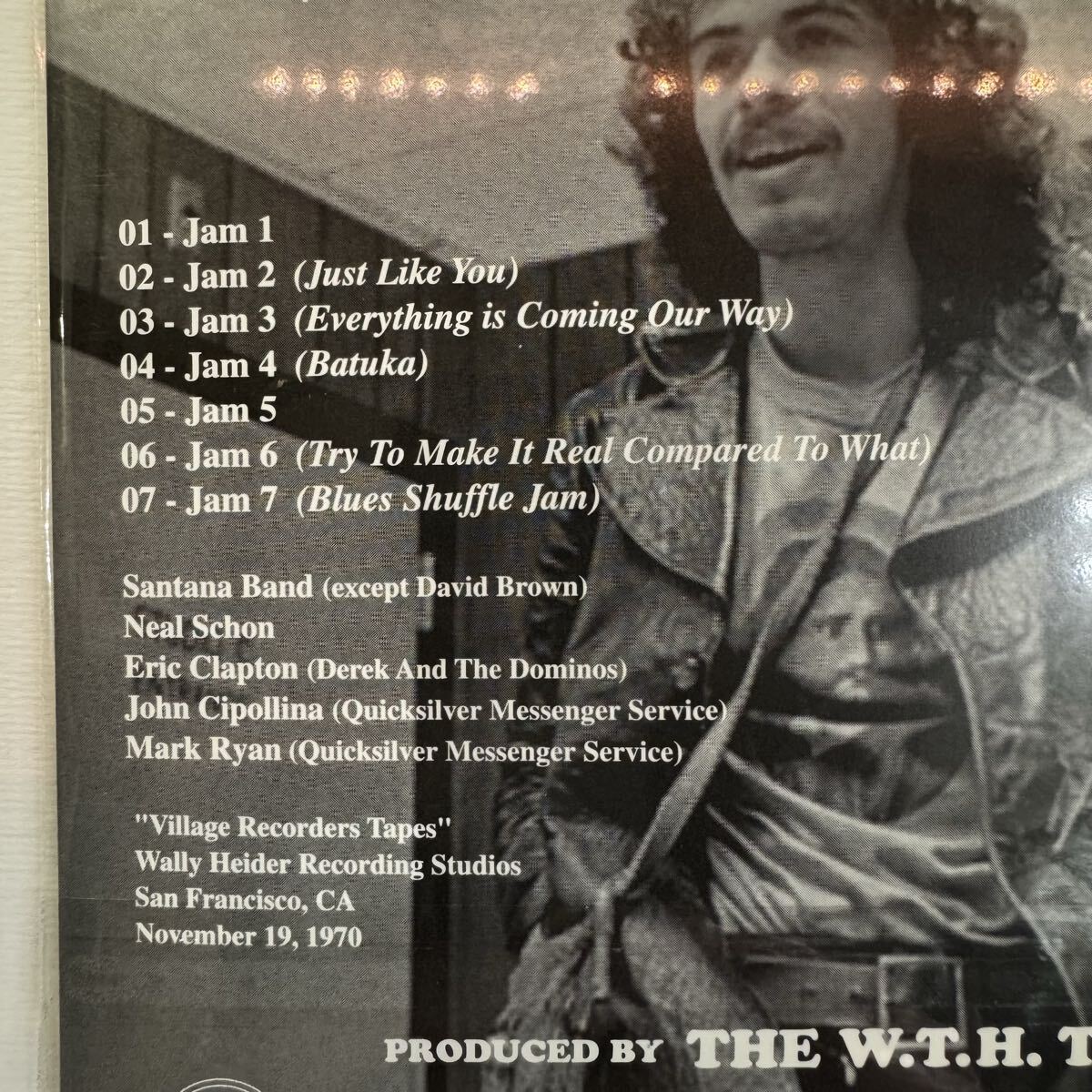 SANTANA ERIC CLAPTON / Village Recorders Tapes CaptainAcidRemaster (1CD)