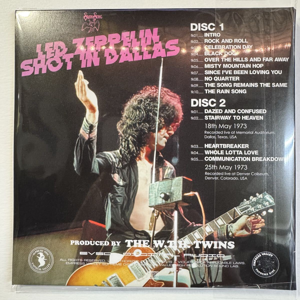 LED ZEPPELIN / SHOT IN DALLAS (2CD)