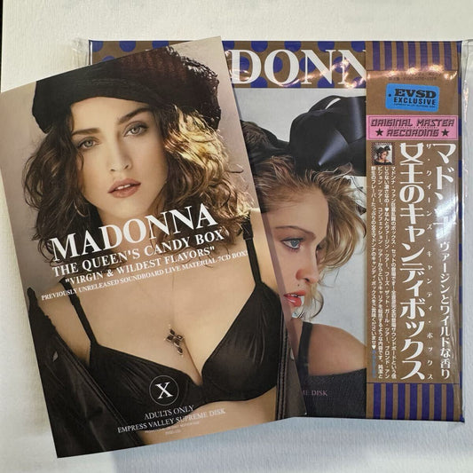 MADONNA / THE QUEEN’S CANDY BOX “Virgin & Wildest Flavors” (7CD BOX)