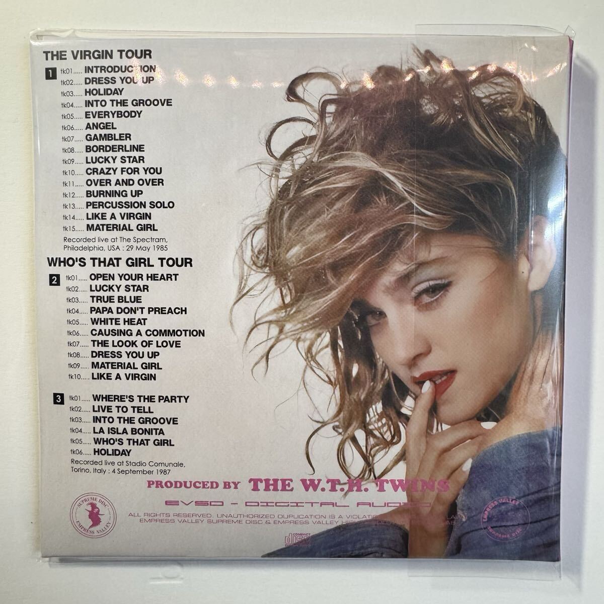 MADONNA / THE QUEEN’S CANDY BOX “Virgin & Wildest Flavors” (7CD BOX)