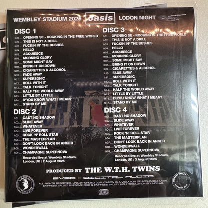 OASIS / WEMBLEY NIGHTS FOREVER with Acrylic Stand (4CD+BONUS BOX)