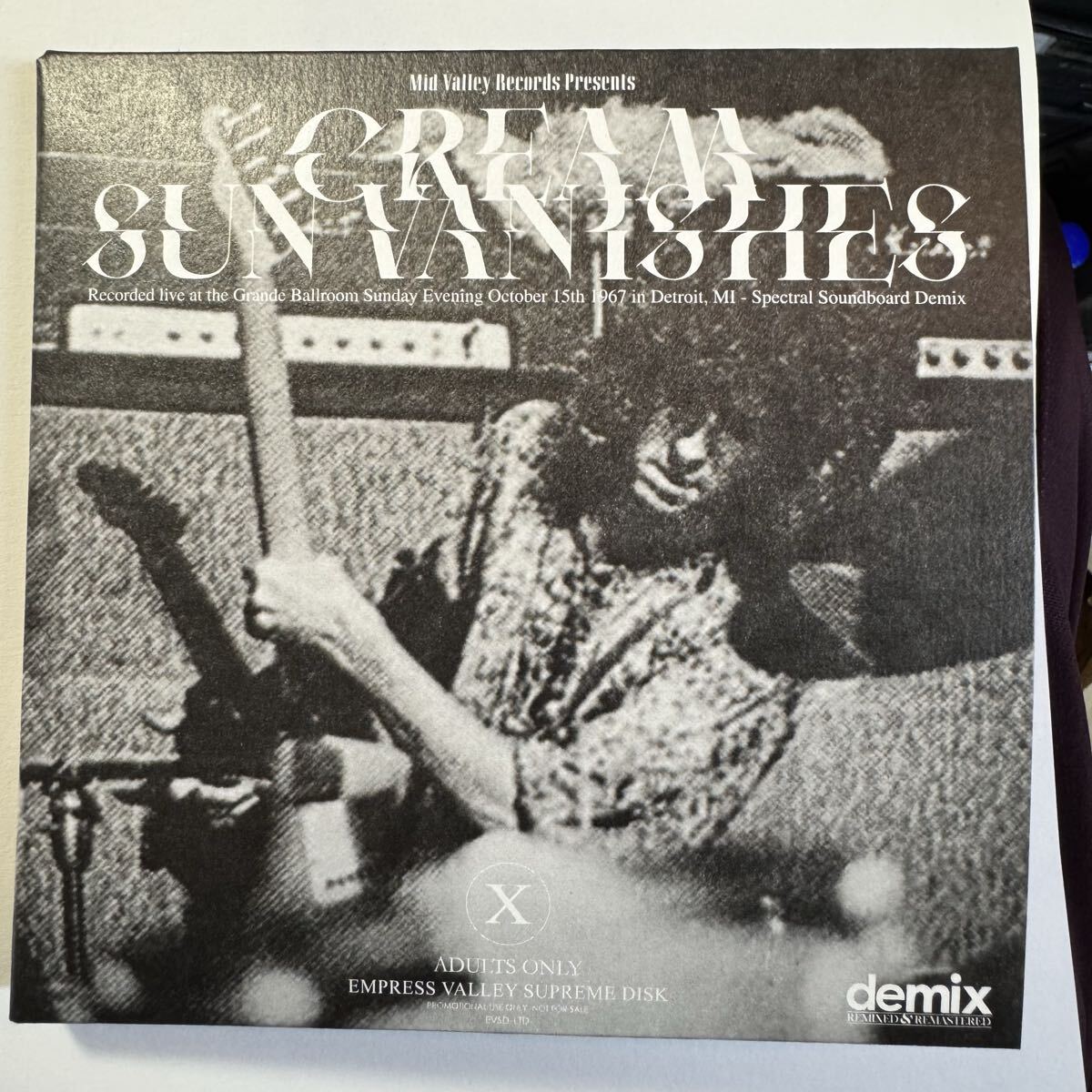 CREAM / SUN VANISHES (2CD) demix Empress Valley