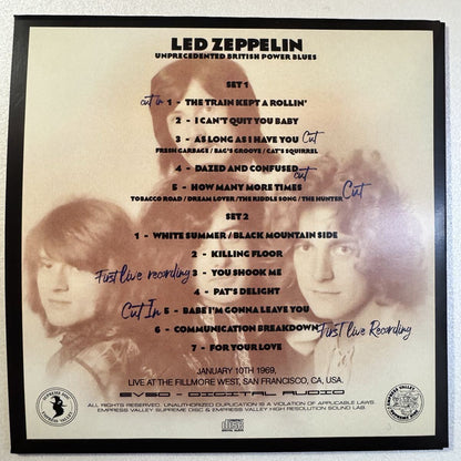 LED ZEPPELIN / UNPRECEDENTED BRITISH POWER BLUES (2CD)
