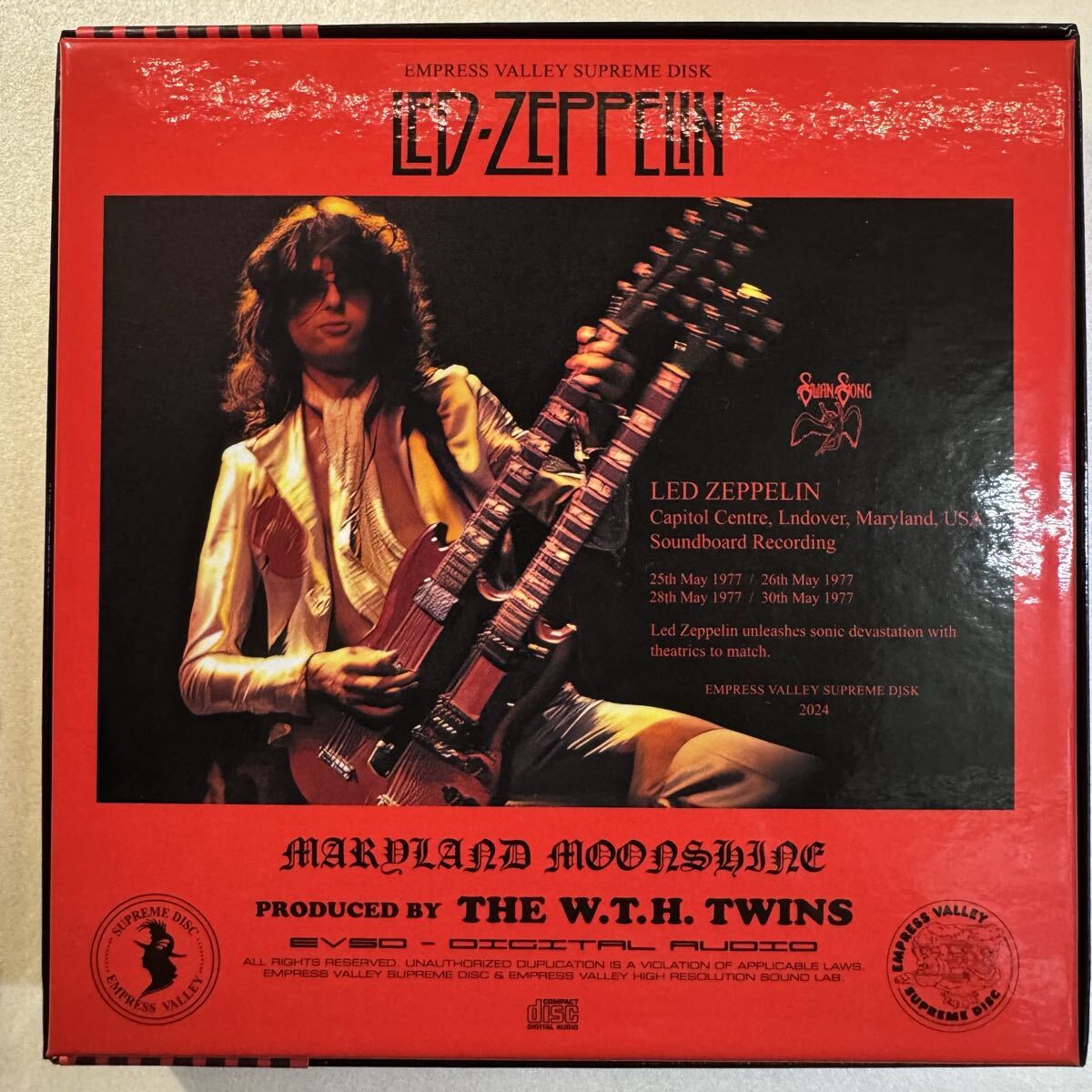 LED ZEPPELIN / MARYLAND MOONSHINE (12CD BOX SET)