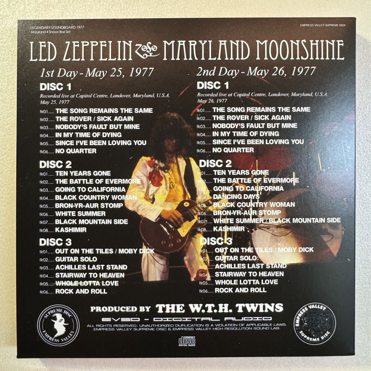 LED ZEPPELIN / MARYLAND MOONSHINE (12CD BOX SET)