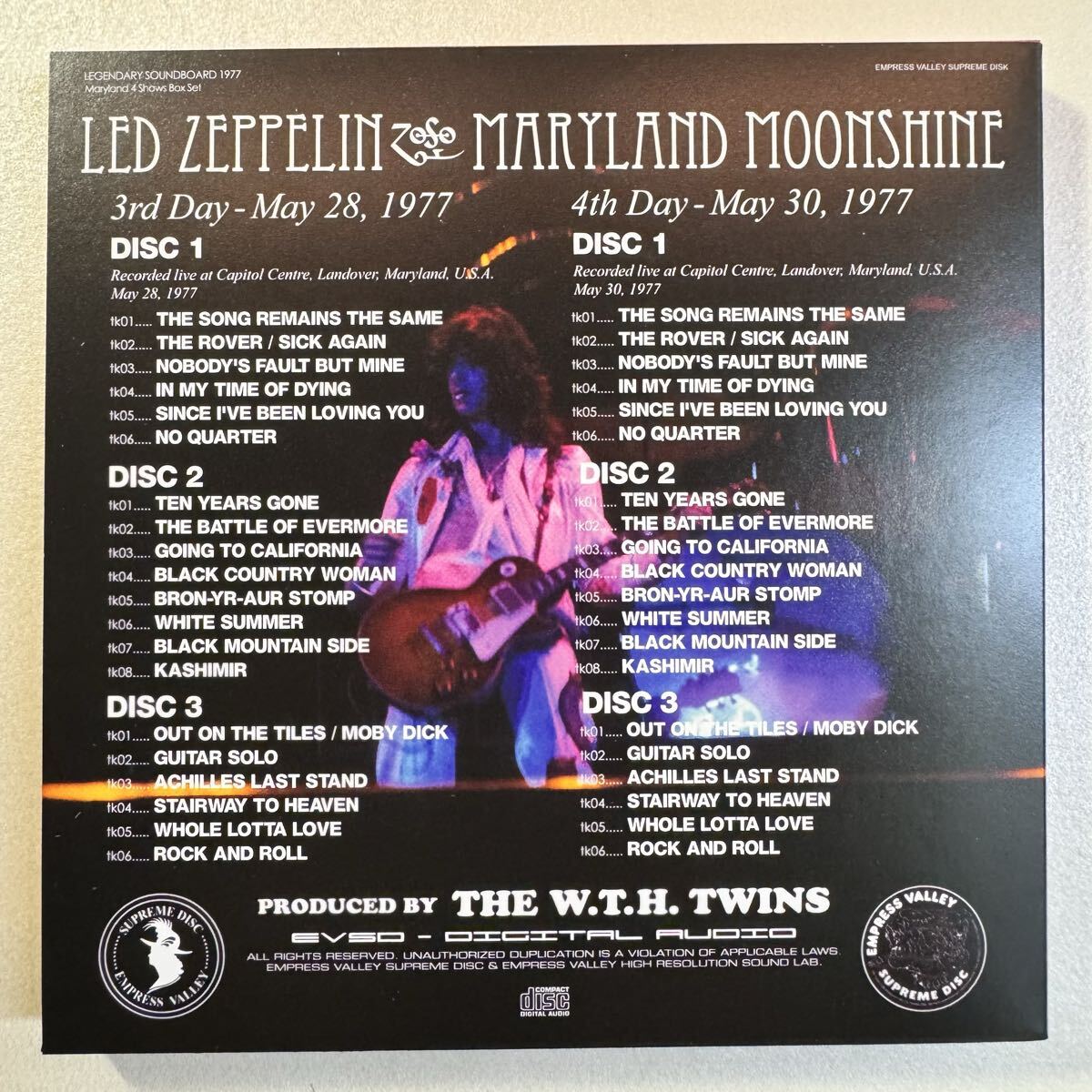 LED ZEPPELIN / MARYLAND MOONSHINE (12CD BOX SET)