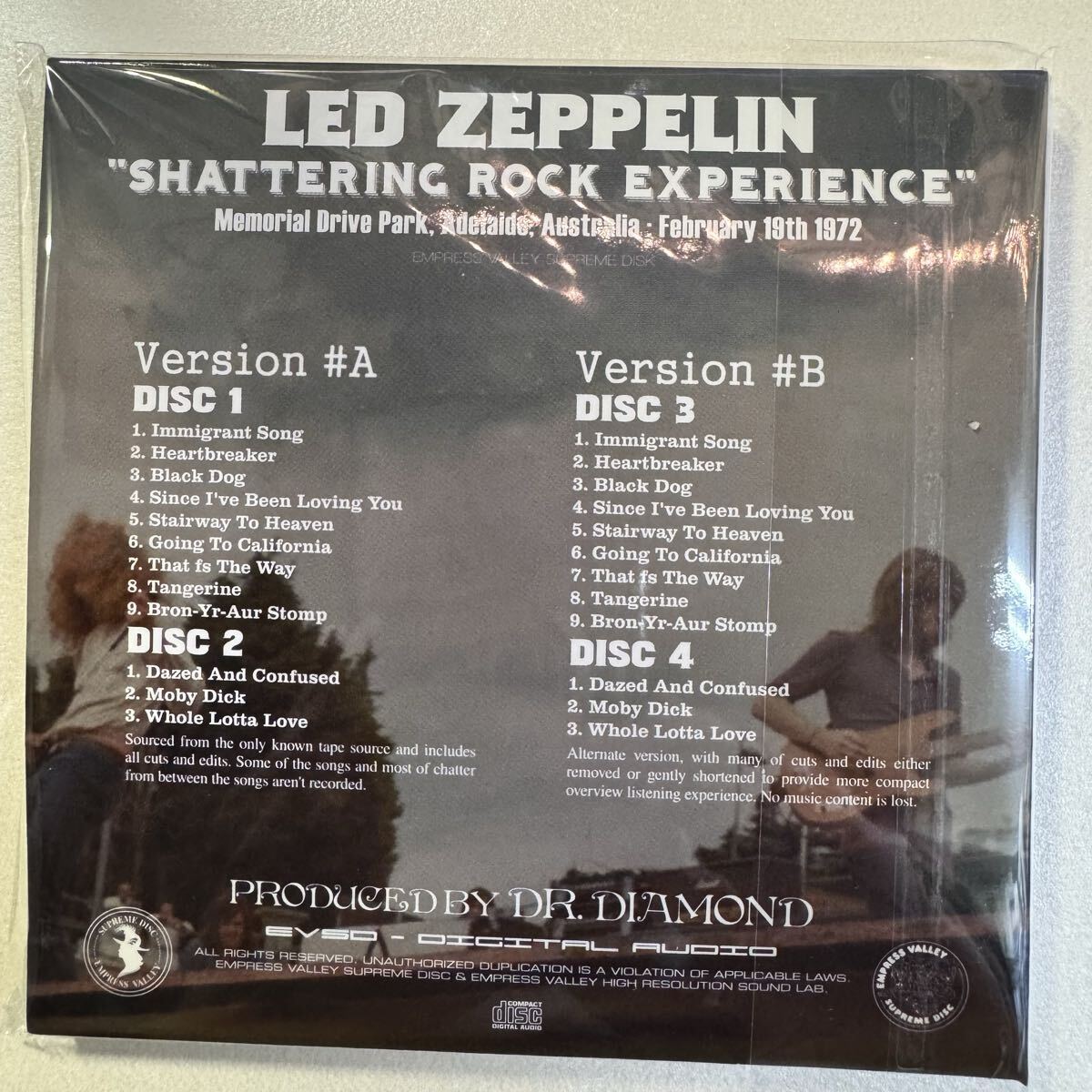 LED ZEPPELIN / THUNDER DOWN UNDER (20CD + BONUS BOX SET)