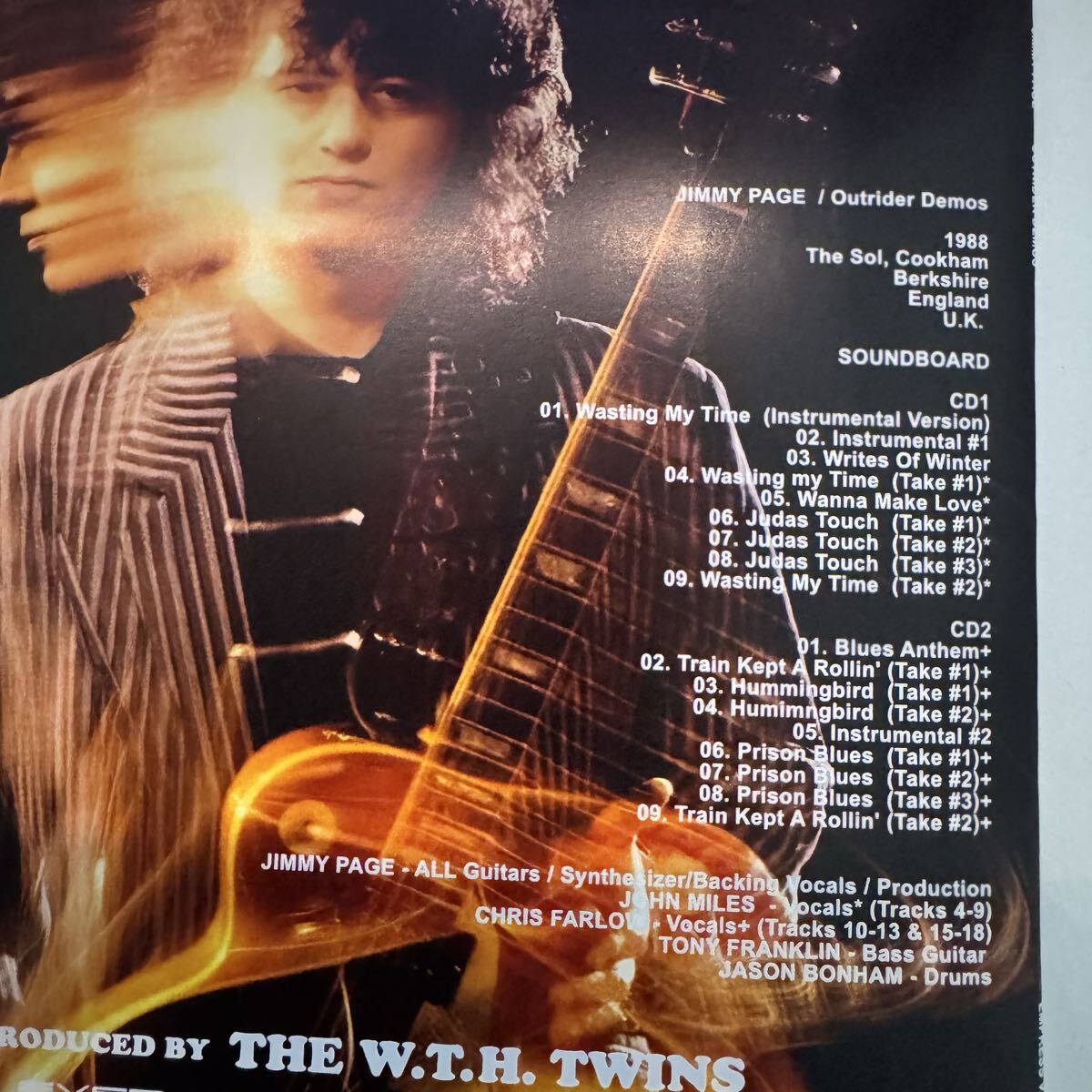 JIMMY PAGE / OUTRIDER DEMOS (2CD)