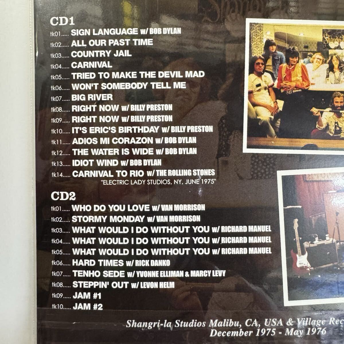 ERIC CLAPTON / NO REASON TO CRY SESSIONS (2CD)