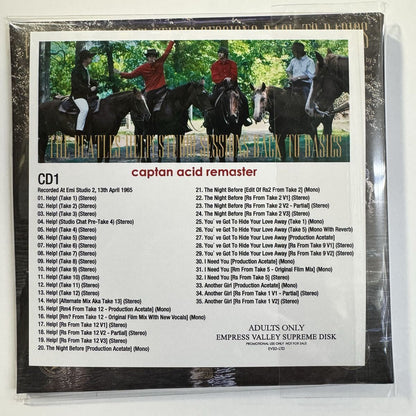 THE BEATLES / HELP! studio sessions captain acid remaster (3CD)