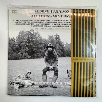 GEORGE HARRISON / ALL THINGS MUST PASS DCC COMPACT CLASSICS Remastered by Steve Hoffman (1CD)