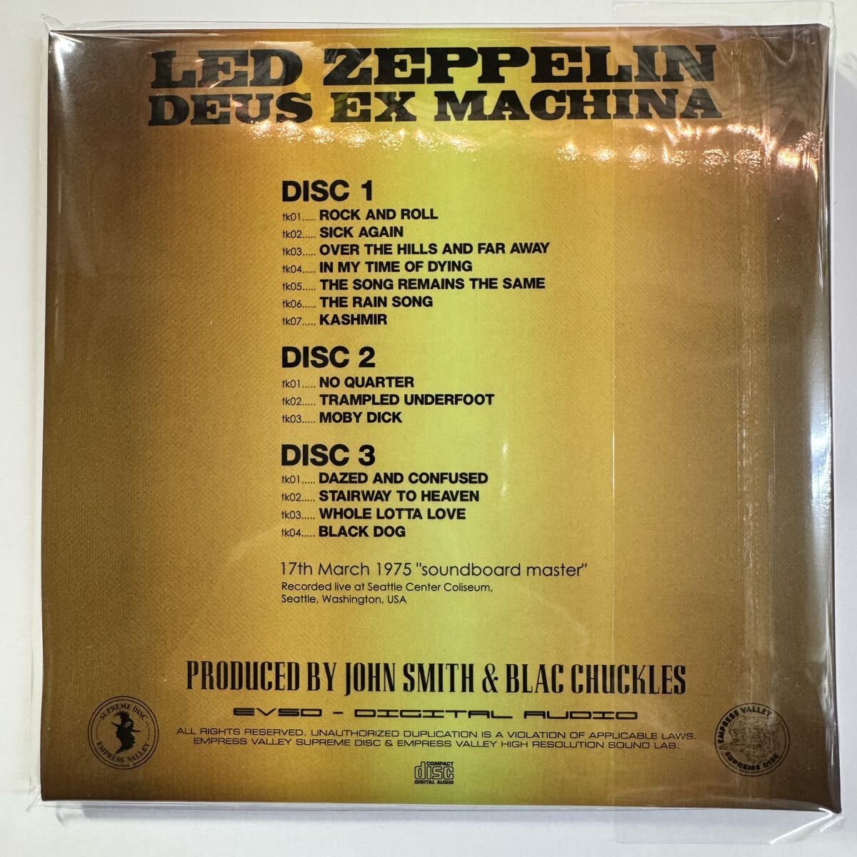 LED ZEPPELIN / DEUS EX MACHINA (14CD BOX with Booklet)