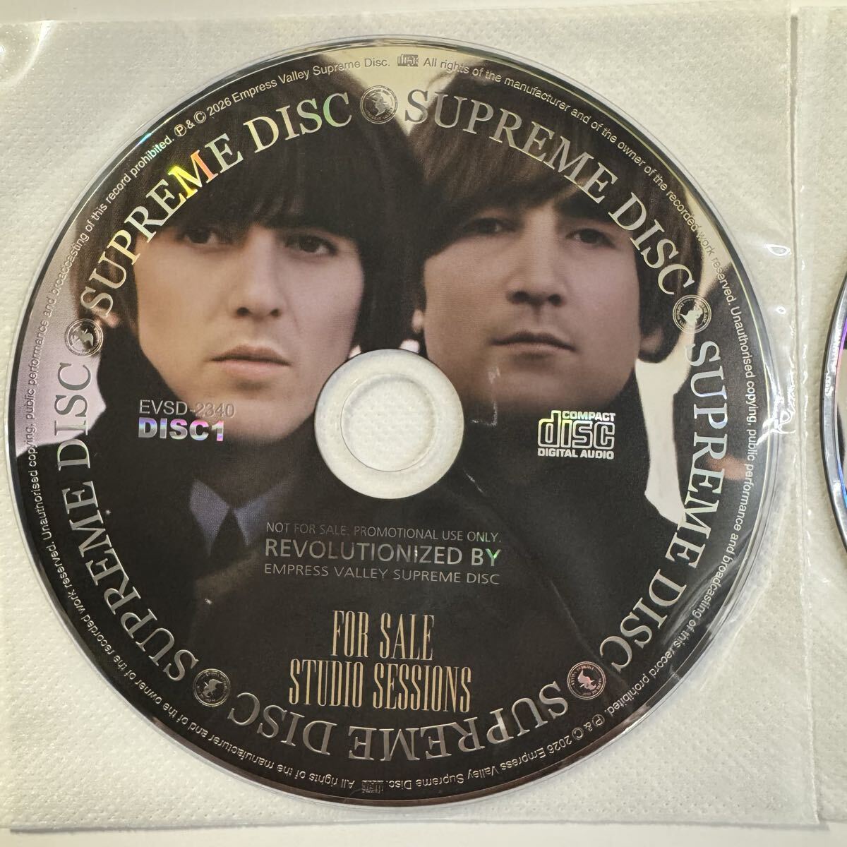 THE BEATLES / FOR SALE studio sessions captain acid remaster (2CD)