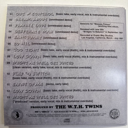 THE ROLLING STONES / BLESSED POISON SESSION captain acid remaster (1CD)