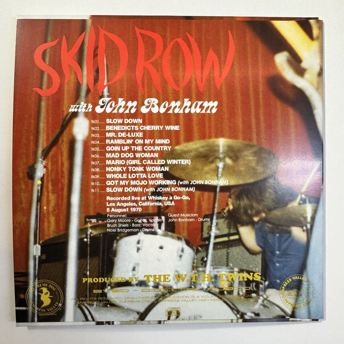 SKID ROW with JOHN BONHAM “Led Zeppelin” / LIVE AT WHISKY A GO-GO (1CD)