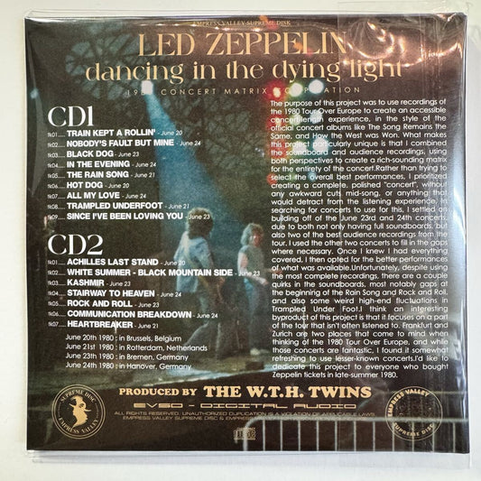 LED ZEPPELIN / DANCING IN THE DYING LIGHT (2CD)