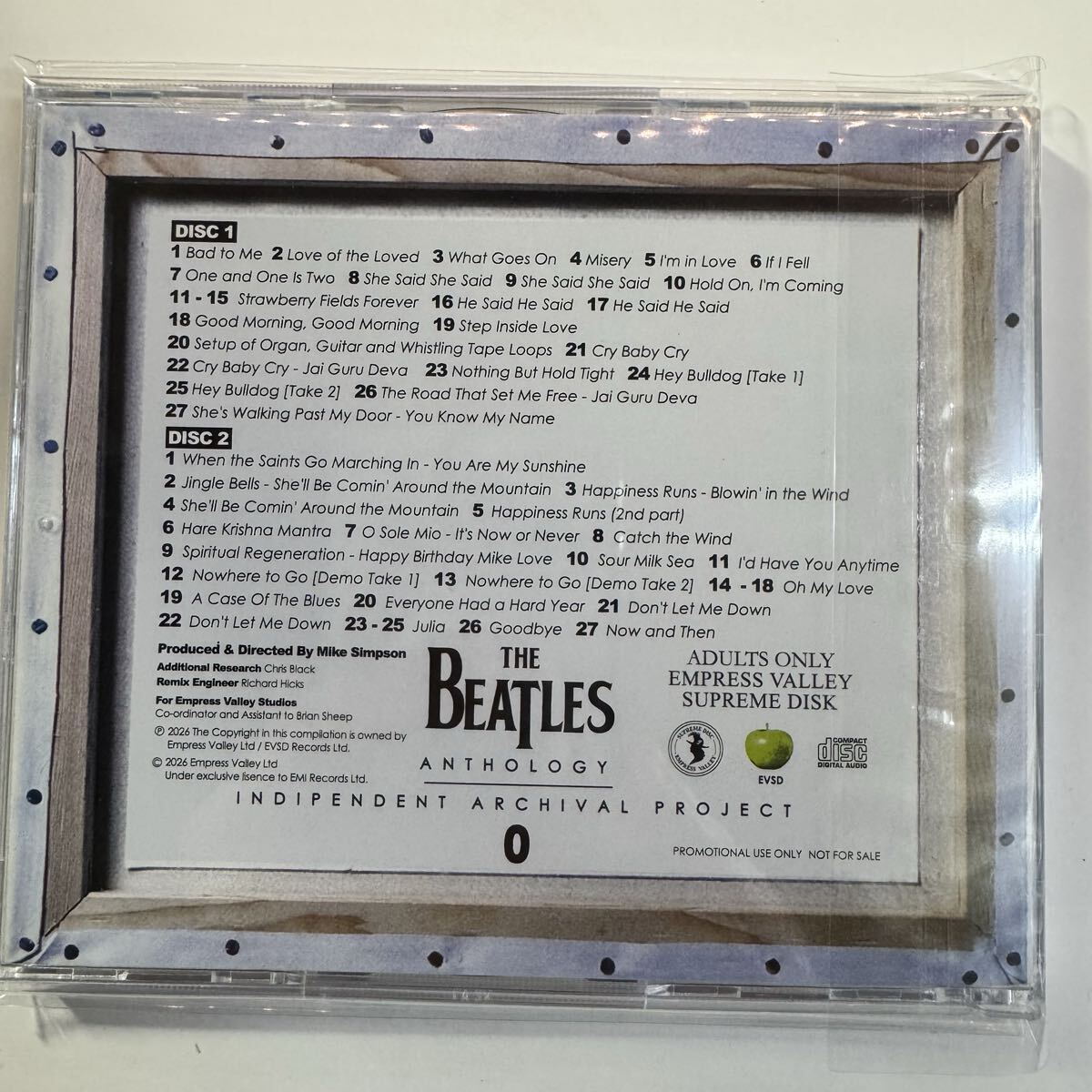 THE BEATLES / ANTHOLOGY 0 (2CD)