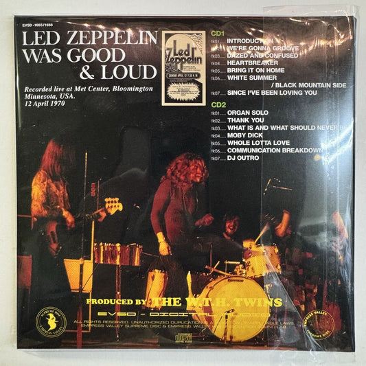 LED ZEPPELIN / LED ZEPPELIN WAS GOOD AND LOUD (2CD)