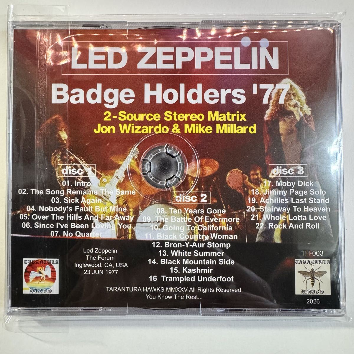 LED ZEPPELIN / BADGE HOLDERS ‘77 2-Source Matrix (3CD)