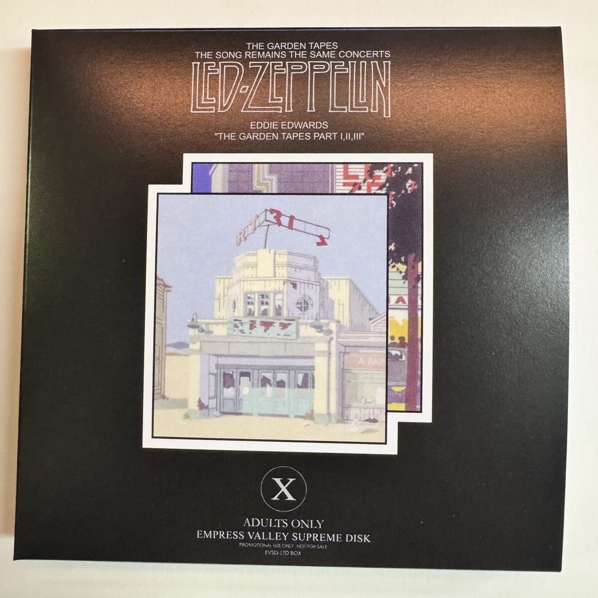 LED ZEPPELIN / EDDIE EDWARDS THE GARDEN TAPES (8CD BOX) – WORLD