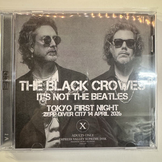 THE BLACK CROWES / IT’S NOT THE BEATLES 2026/04/14 TOKYO FIRST NIGHT (2CD)
