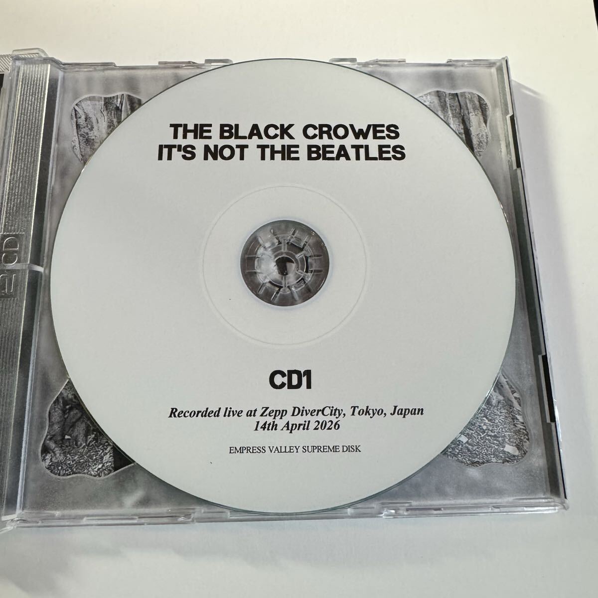 THE BLACK CROWES / IT’S NOT THE BEATLES 2026/04/14 TOKYO FIRST NIGHT (2CD)