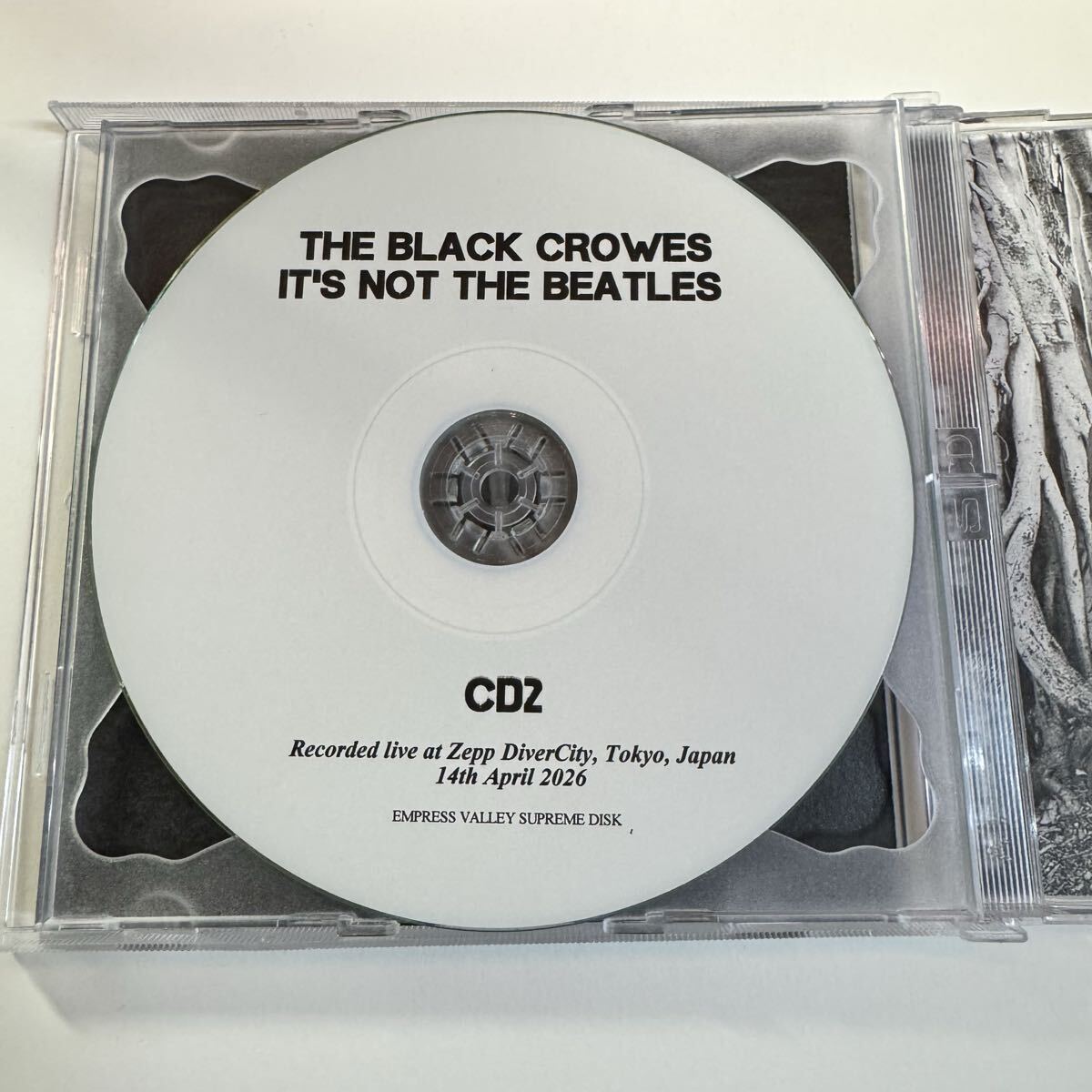 THE BLACK CROWES / IT’S NOT THE BEATLES 2026/04/14 TOKYO FIRST NIGHT (2CD)