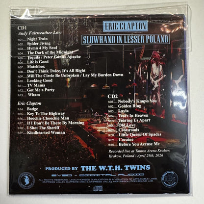 ERIC CLAPTON / SLOWHAND IN LESSER POLAND (2CD)