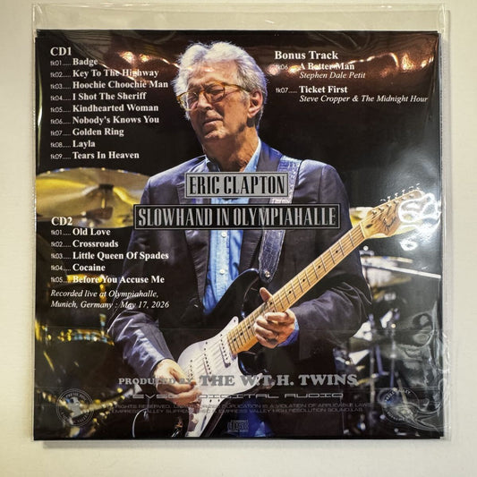 ERIC CLAPTON / SLOWHAND IN OLYMPIAHALLE (2CD)