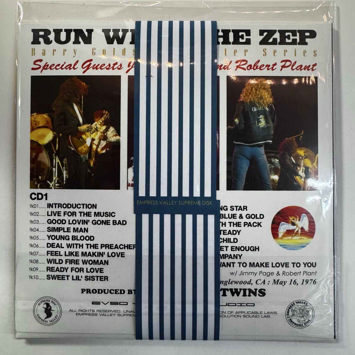 BAD COMPANY special guests Jimmy Page & Robert Plant / Barry Goldslein Masler Series (2CD)