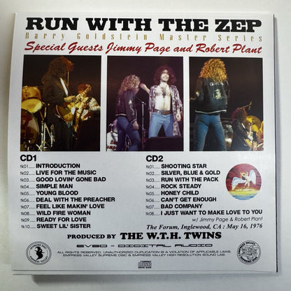BAD COMPANY special guests Jimmy Page & Robert Plant / Barry Goldslein Masler Series (2CD)