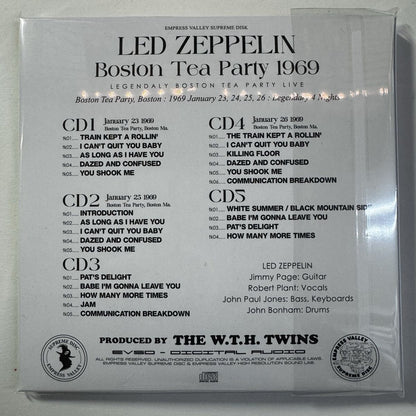 LED ZEPPELIN / BOSTON TEA PARTY (5CD)