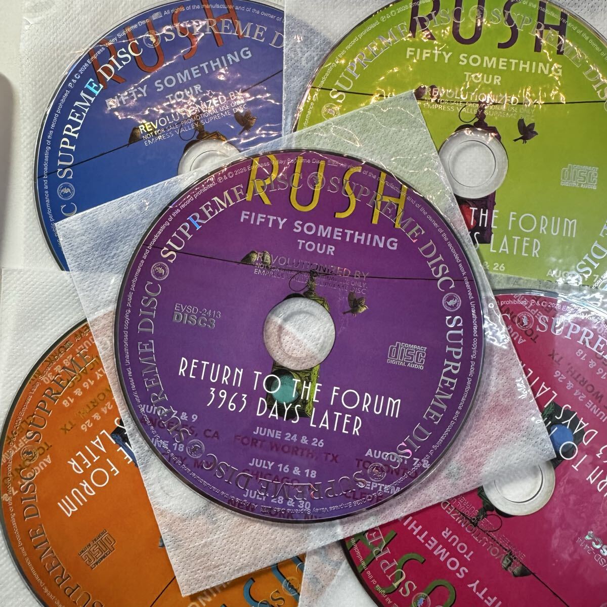 RUSH / RETURN TO THE FORUM 3963 DAYS LATER (5CD) – WORLD MUSIC LOVER