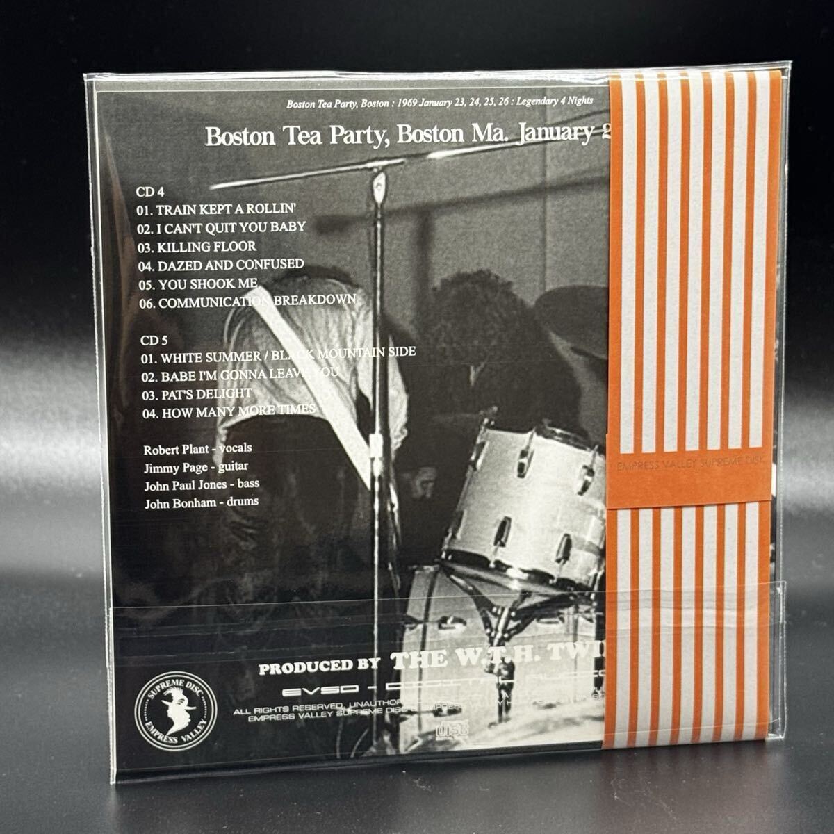 LED ZEPPELIN / WILD TEA PARTY (5CD BOX) Limited 50sets with Numberd
