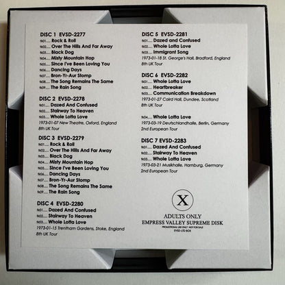 LED ZEPPELIN / THE WIZARD (11CD BOX) 1973 Empress Valley Supreme Disk