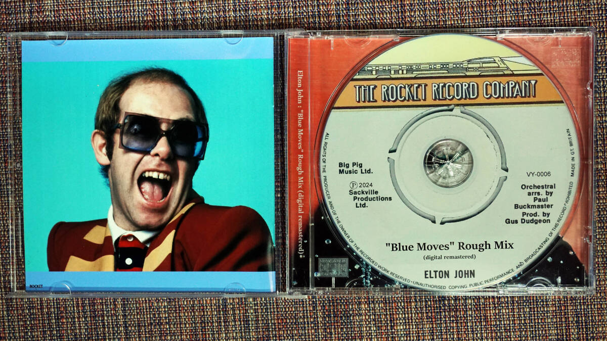 ELTON JOHN / BLUE MOVES Rough Mix Remastered Edition (1CDR)
