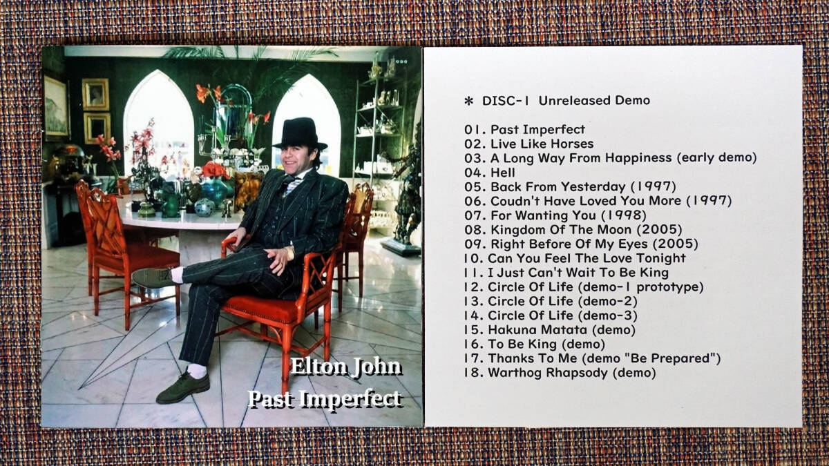 ELTON JOHN / Past Imperfect (2CD)