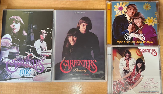 CARPENTERS / AT THE BBC 1971-1976 & MAKE YOUR OWN KIND OF MUSIC 4 other title sets (5CD+3DVD)