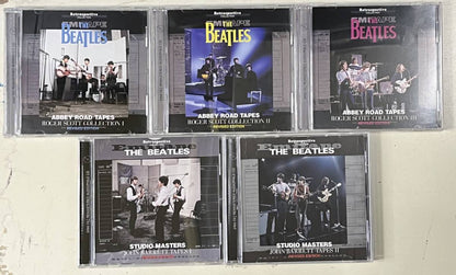 THE BEATLES / JOHN BARRETT & ROGER SCOTT COLLECTIONS 5 Titles (8CD)