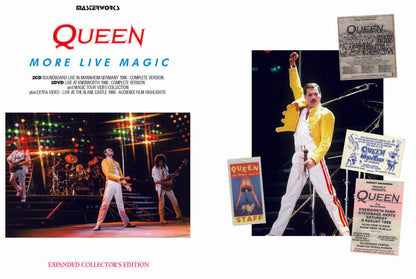 QUEEN / MORE LIVE MAGIC & ANOTHER LIVE MAGIC (4CD+4DVD)