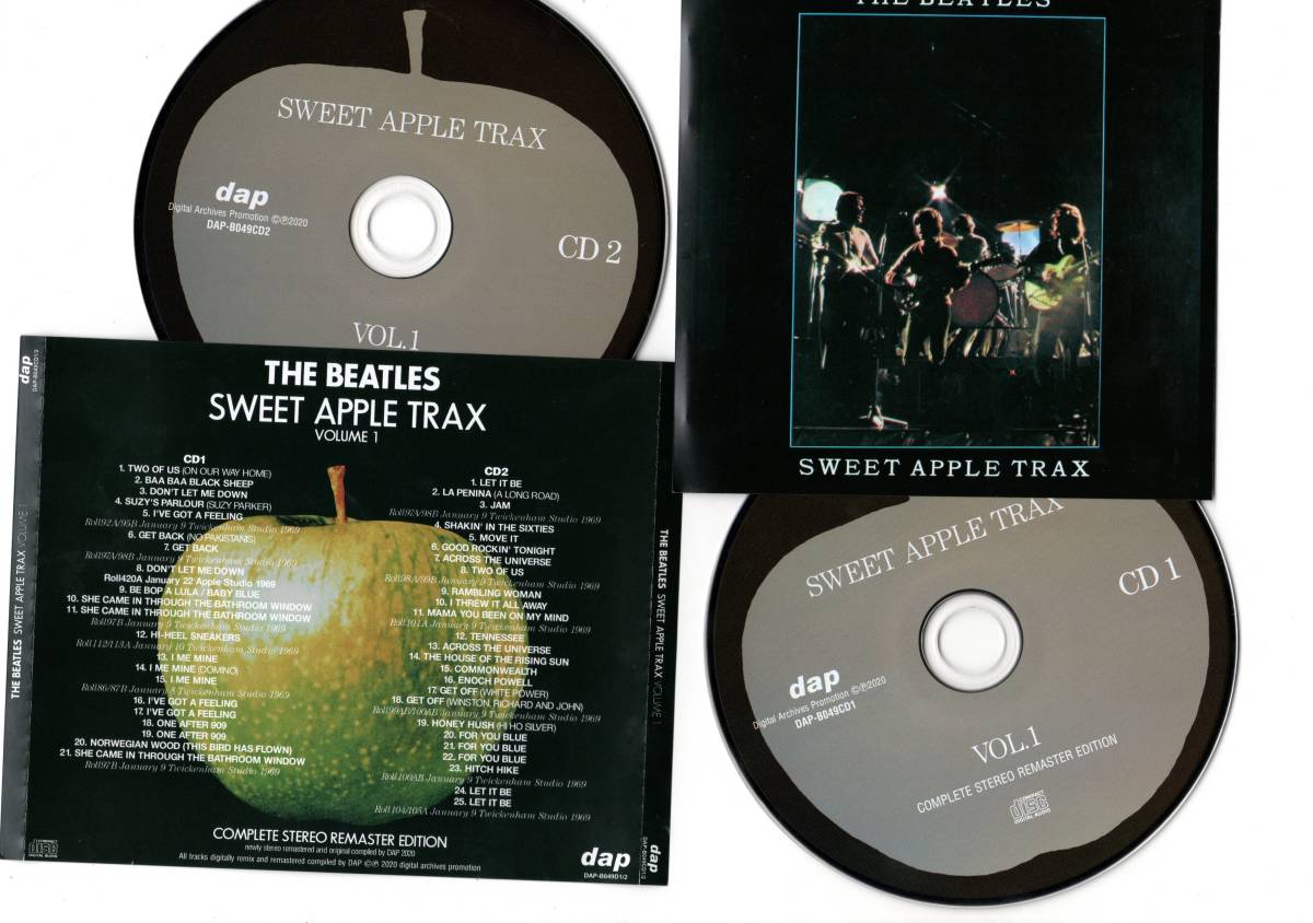 The Beatles Sweet Apple Trax Volume 1 - 3 Set Complete Stereo Remaster 6 CD